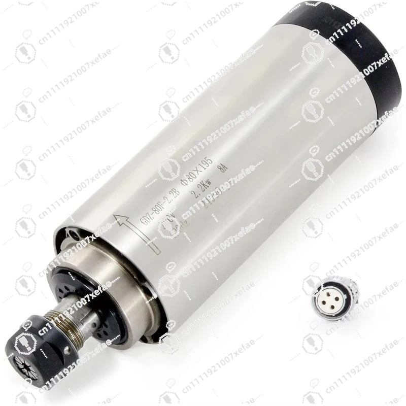 2.2Kw ER20 water-cooled 220v/380v spindle motor 4 bearings 24000 rpm