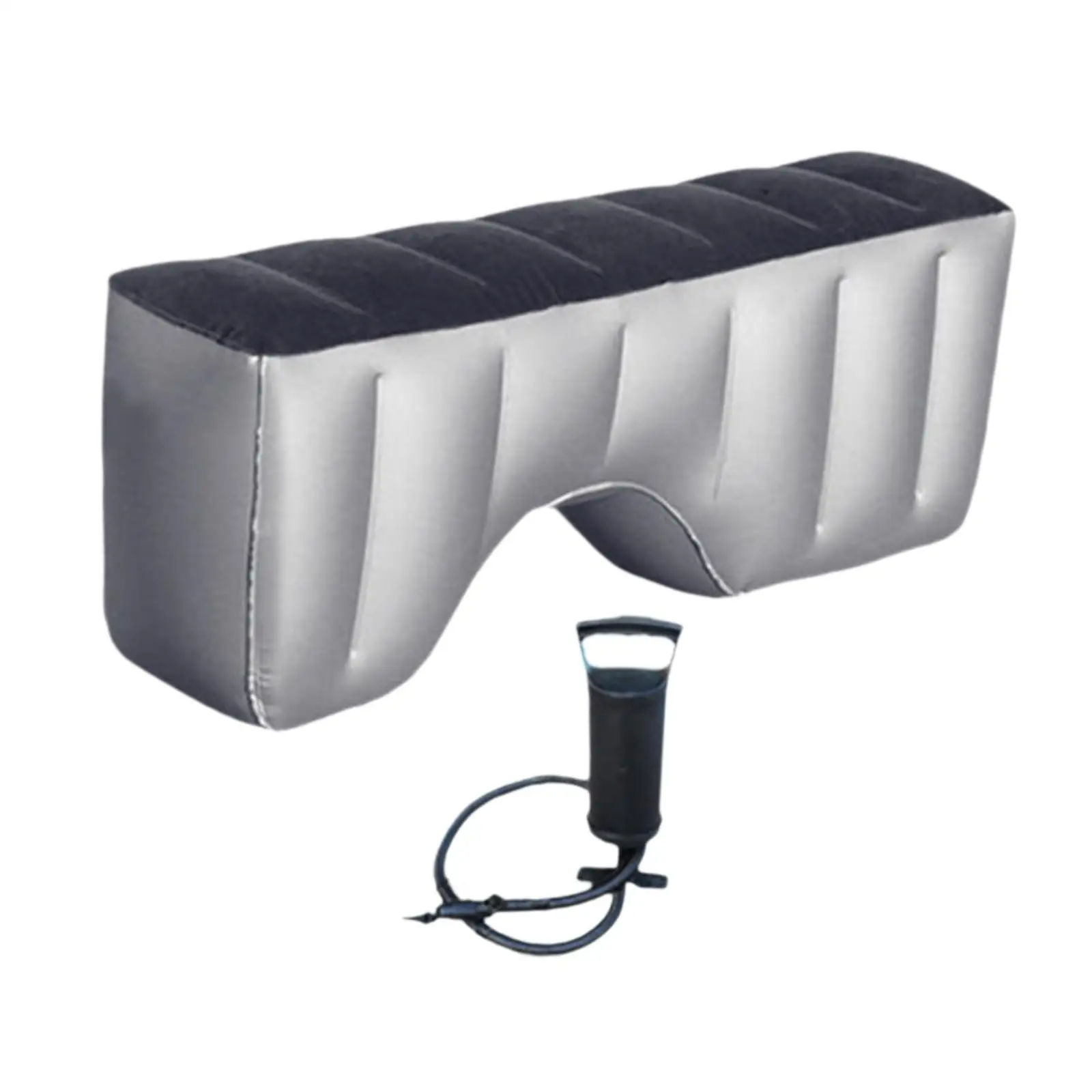 

Надувной матрас для заднего сиденья автомобиля, флокированная надувная кровать-подушка для внедорожников, для сна в поездках на природу