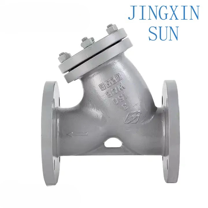 Used In Piping Systems YG41H-150LB 3inch Cast Steel API standard y-strainer