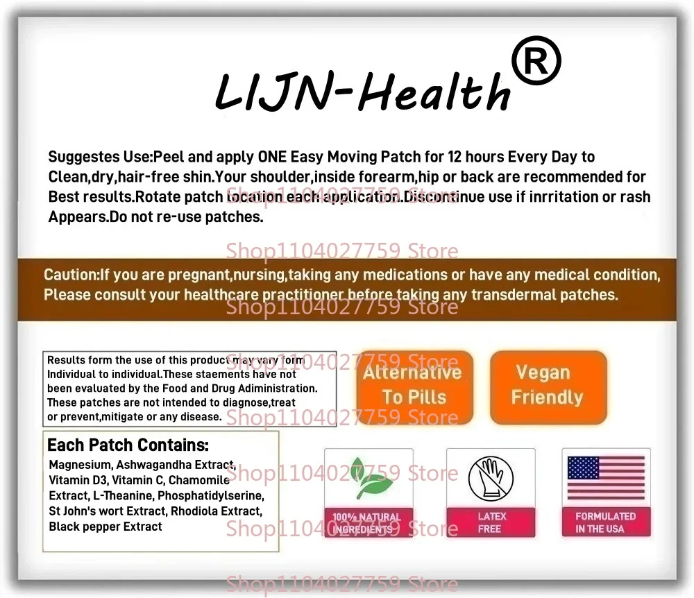 30枚入り コルチゾール経皮パッチ 女性＆男性用 L-テアニン配合 リラックスと落ち着き、コルチゾールバランスをサポート