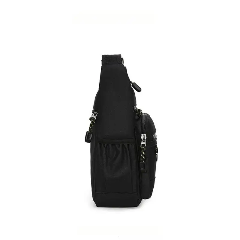 Homefish Men Oxford Messenger Bag Large Capacity Casual Multi-layer Pocket Fashion Crossbody Shoulder Bag gallery 4