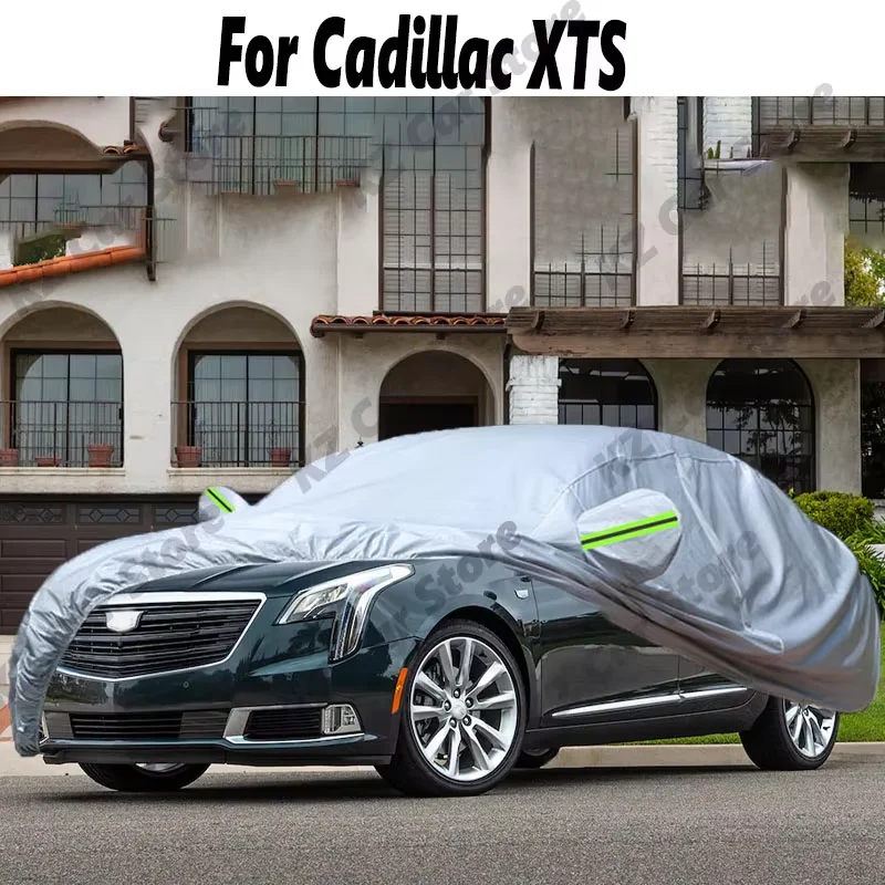 

Outdoor Car Cover For Cadillac XTS Waterproof Sun Shade Anti-UV Snow Rain Ice Prevent Auto Cover Dustproof
