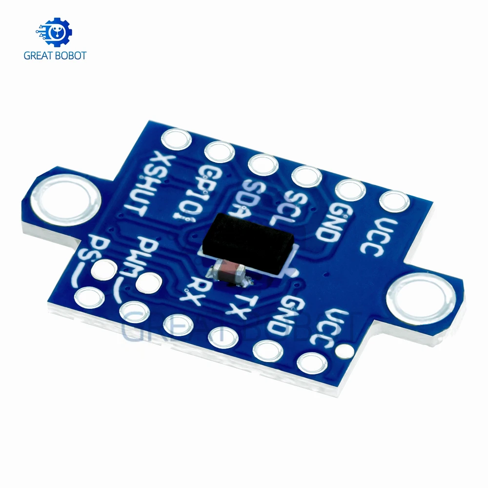 ToF Distance Sensor Module (VL53L0X GY-53): 3.3-5V Wide Voltage, I2C/PWM Support for Arduino