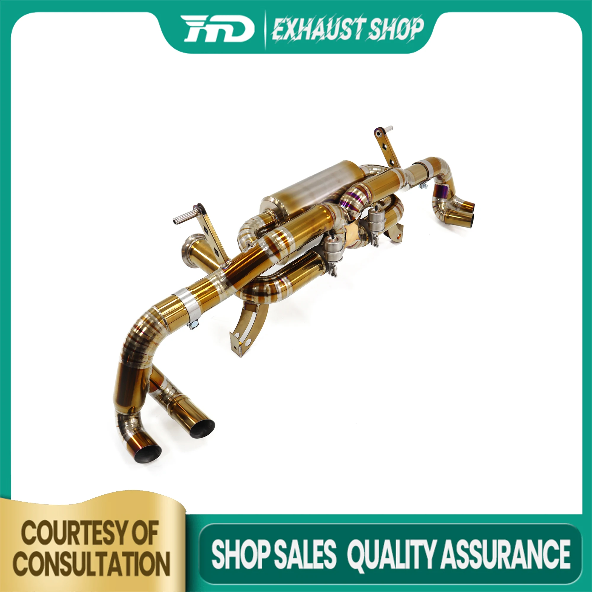 

HMD Catback for Lamborghini Huracan LP580-2 LP610-4 Coupe Exhaust system Ti Increased power High quality Muffler