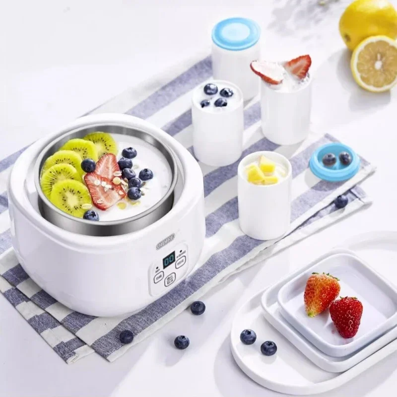 220V Yoghurt Machine Home Small Homemade Rice Wine Brewing Enzyme Fermentation Bacteria Natto Machine Divided Into Cups