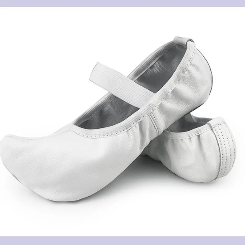 Korean Dance Shoes Traditional White Classical Practice Shoes for Kids Adults Canvas Indoor