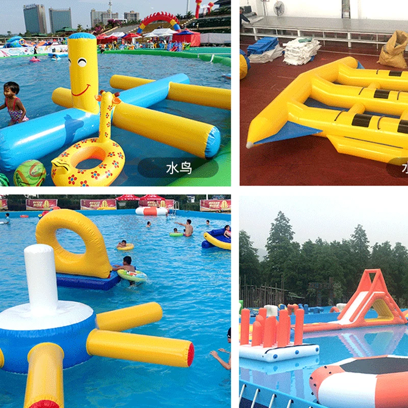 PVC inflatable water Games play game, funny, floating