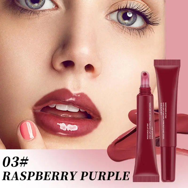 Bálsamo labial hidratante, jugo Punk, brillo de labios rojo, espejo negro, luz de agua, esmalte de labios, gelatina transparente acuosa, bálsamo labial de aceite