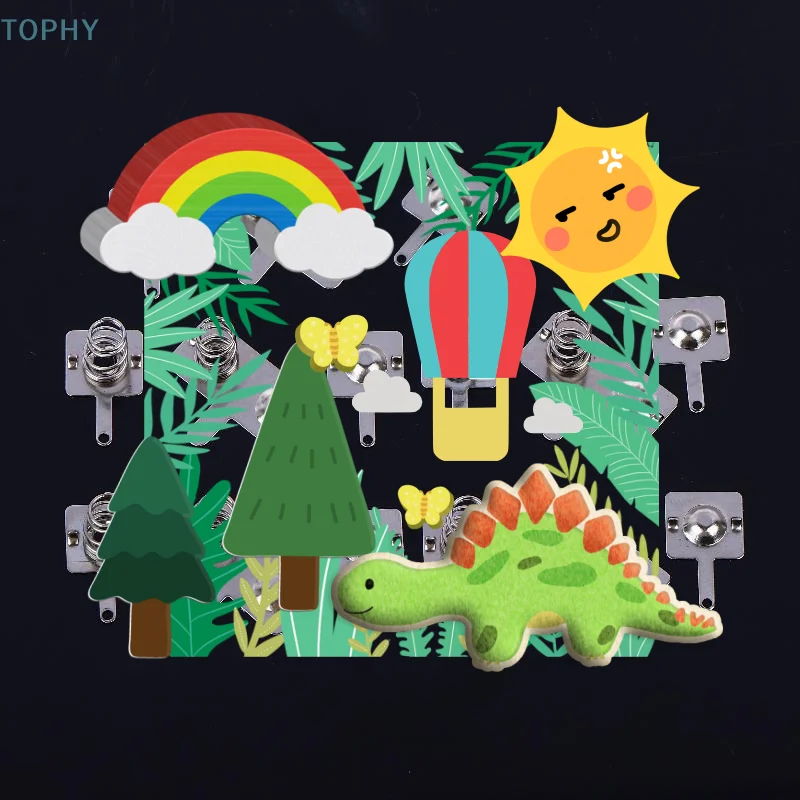 

5/10 Sets No. 7 Battery Spring Piece Toy AAA Battery Positive And Negative Conversion Spring Contact Plate