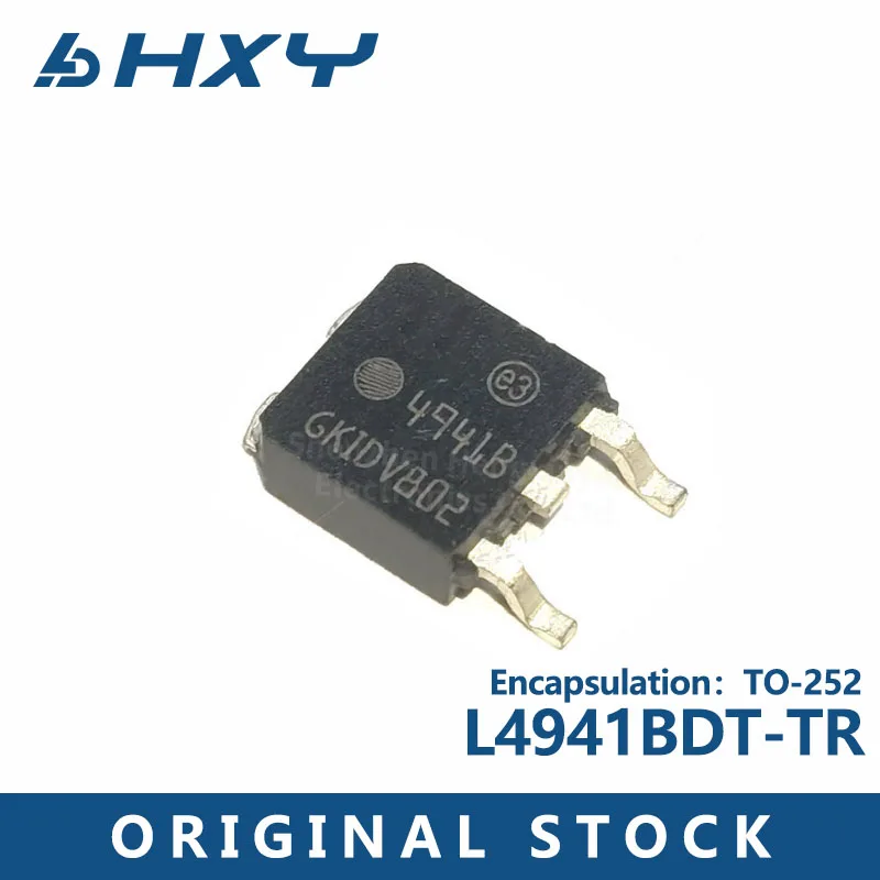 10PCS L4941BDT-TR FET package TO-252 input 16V output 5V 1A