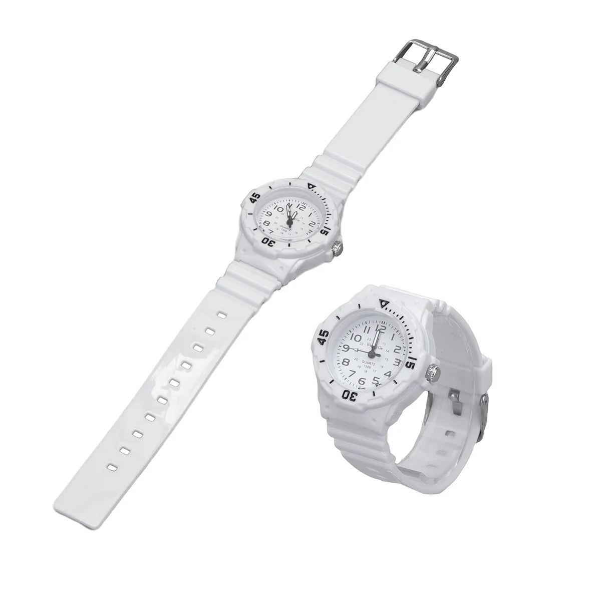 

1 Piece Silicone Quartz Watch for Kids Children's Fashion Sports Wristwatch with Arabic Numerals Display Precise Timekeeping