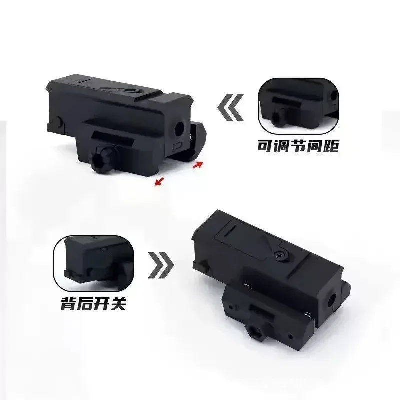 20-22mm Rail Fit Beam Calibrator Nylon Low Profile Base Compact Hobby Model Accessory Reliable Fixed Bracket