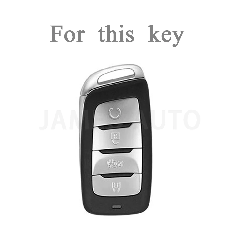 For Changan CS35 CS85 COUPE CS95 CS75 Plus 2019 2020 4 Buttons Remote Key Cover Case Shell Auto Accessories Protective