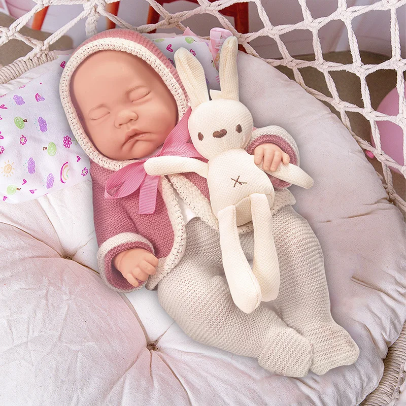 12-calowa lalka Reborn Baby Doll Nowa 30 cm winylowa lalka do spania, w tym ubrania i akcesoria Najlepszy prezent dla dzieci