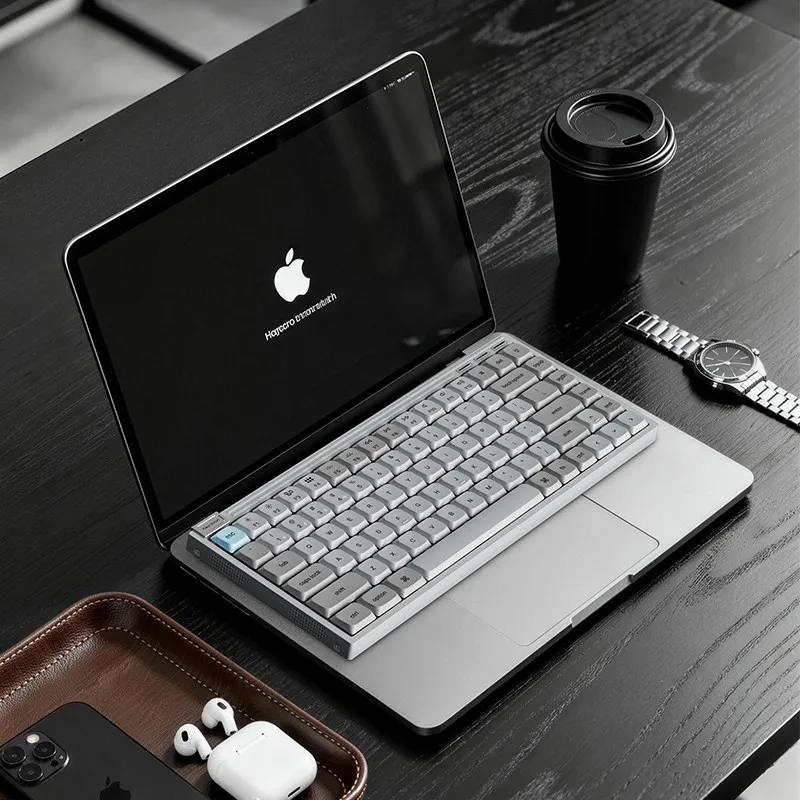 Original J9Ultra Wireless Mechanical Keyboard Low Profile Wireless Three Mode Thin Light Body Mac Business Office 8k Keyboard