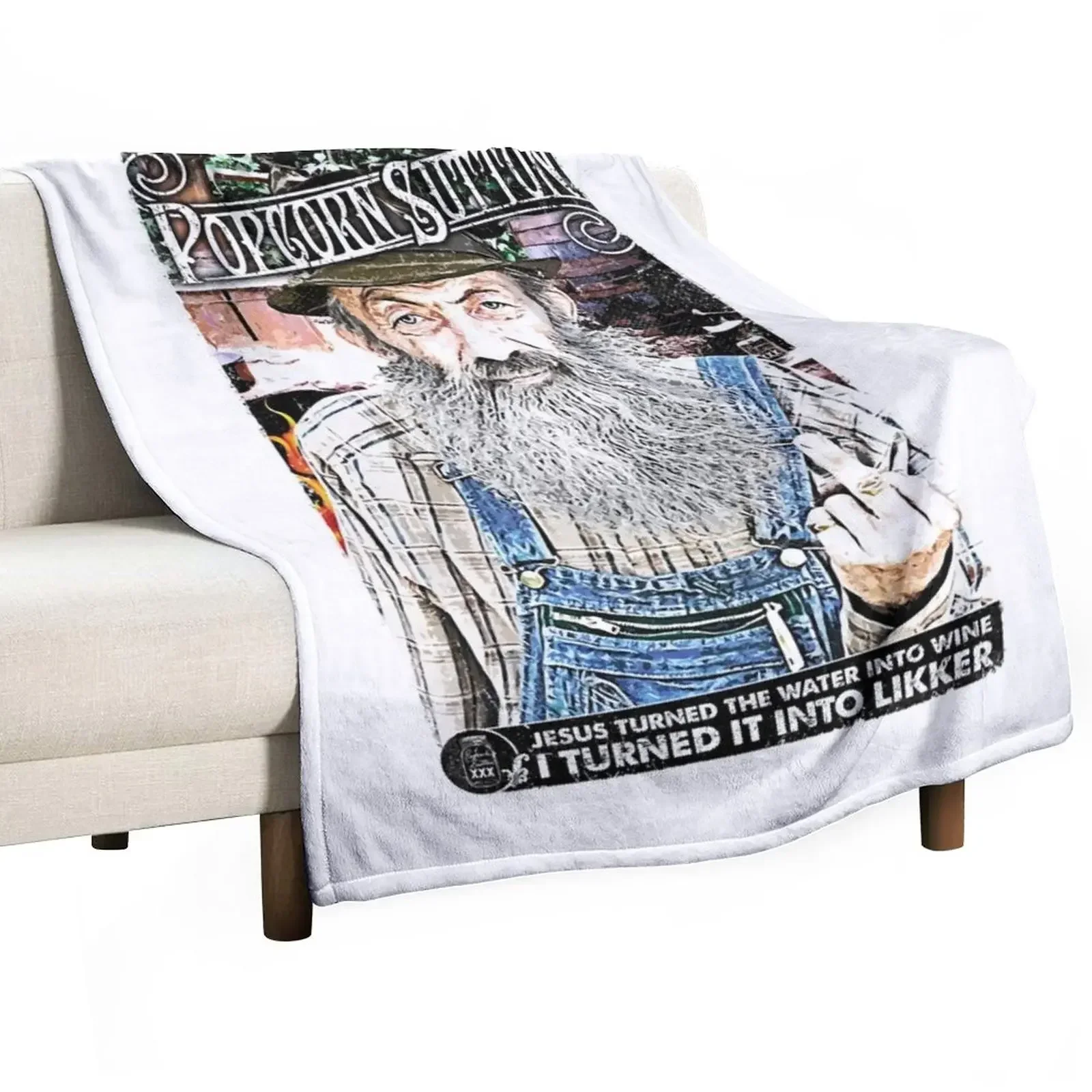 

Moonshine PopcornSuttons Throw Blanket blankets and throws Warm Blankets