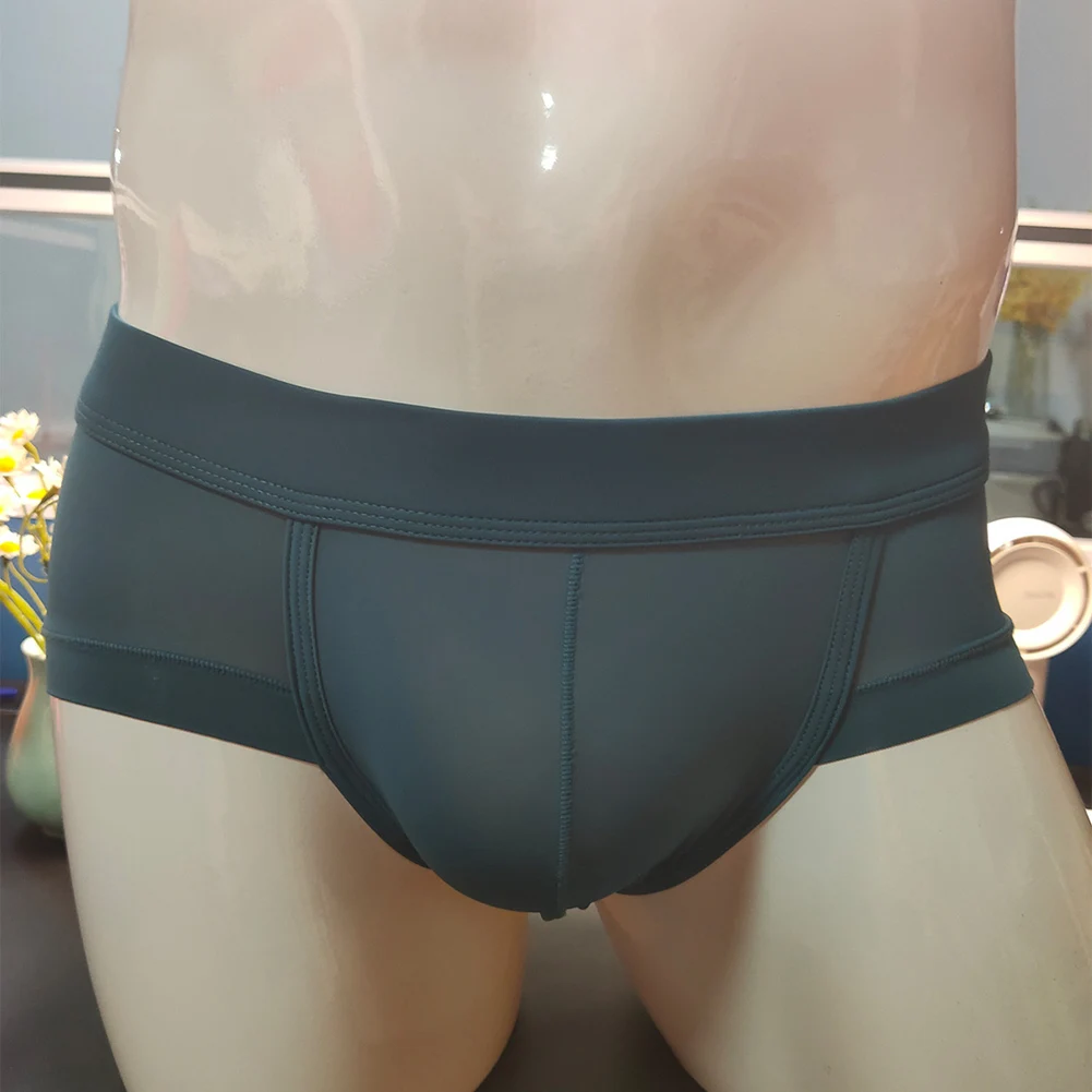 

Sexy Men's Panties U Convex Pouch Lingerie Gay Sissy Underwear Male Breathable Boxer Shorts Sport Quick Dry Trunks Underpants