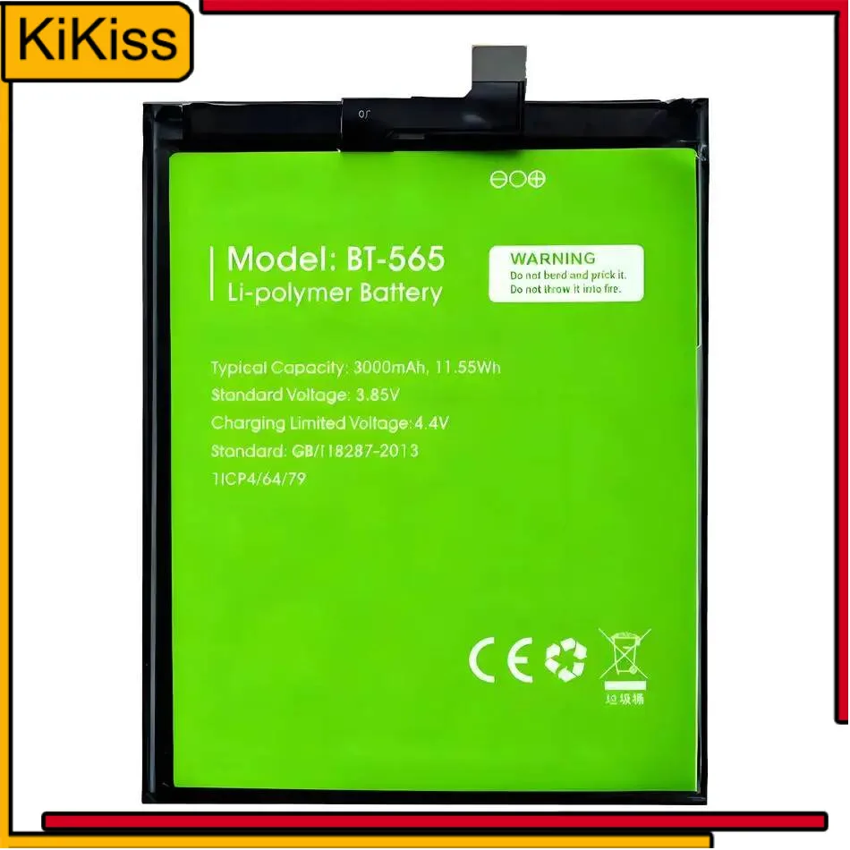 

For Leagoo Kiicaa Mix T5 T5C High-Capacity Mobile Phone Battery 3000Mah BT565 BT566 Good Low-Temperature Performance