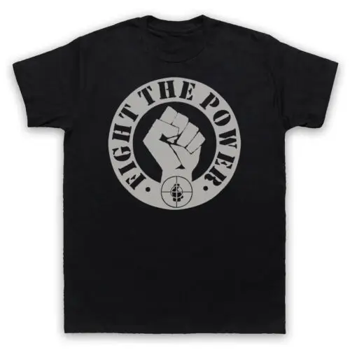 FIGHT THE POWER PUBLIC ENEMY HIP HOP ICON ANTHEM MENS & WOMENS T-SHIRT