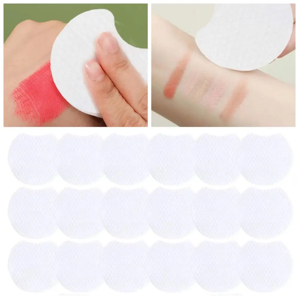 1200Pcs Soft Makeup Remover Pads Disposable Stretchable Facial Cleansing Pads Elasticity Missing Corner Design