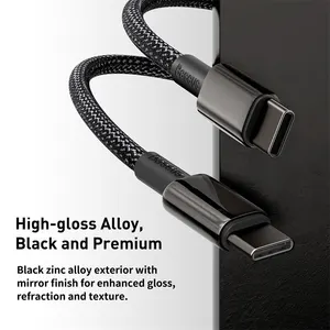Baseus 100w type C for iPhone 15 USB c pd fast loading cable for macbook samsung xiaomi type C USB c cable 8 Main Sales Cable Cable Type Caseus - №6