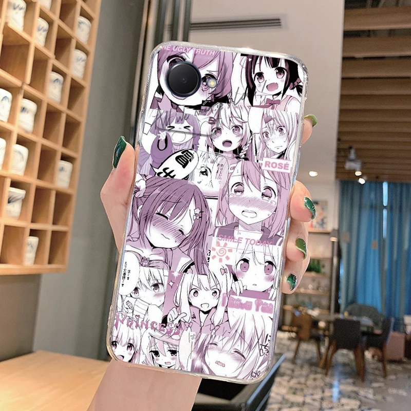 For Realme C30 C30S Case NARZO 50i Prime Phone Cover Japan Girls Cartoon Anime Coque Soft TPU Clear Fundas For OPPO Realme C30