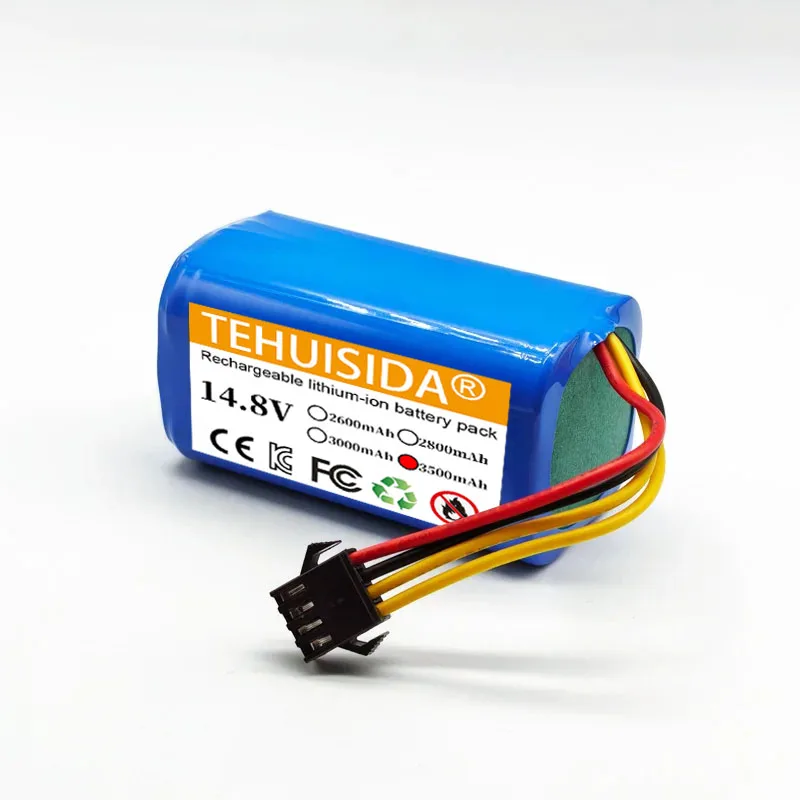 

14.4V 14.8V 2600mAh-3500mAh 18650 Li-ion Replacement Battery for Haier Robot Xshuai HXS-C3 Robot Vacuum Cleaner Sweeper