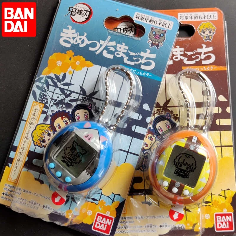 New Original Bandai Tamagotchi Electronic Pets Demon Slayer Kimetsu No Yaiba Tanjiro Nezuko Virtual Children Toys Christmas Gift