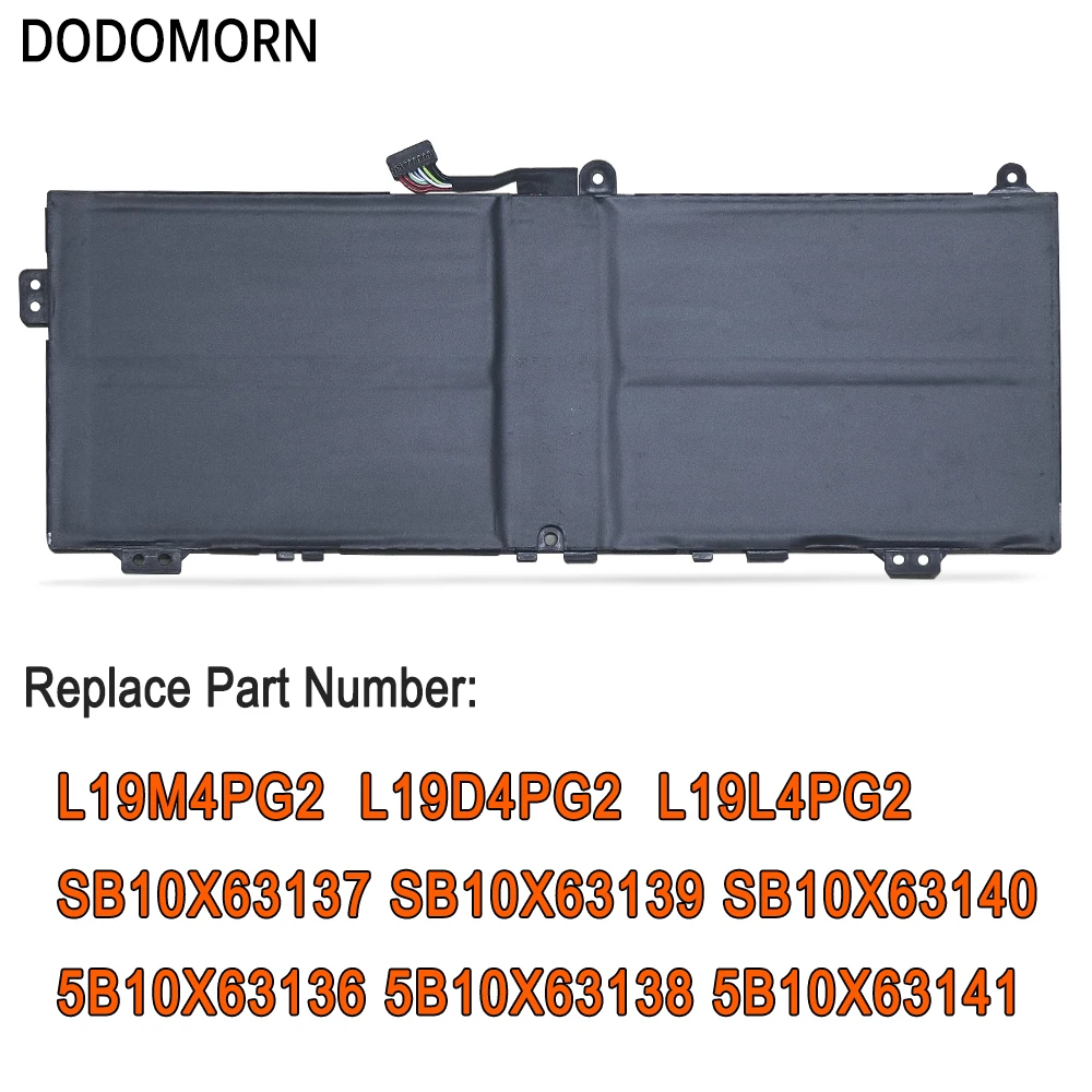 New L19L4PG2 L19D4PG2 L19M4PG2 Battery For Lenovo Flex5 CB 13IML05 13ITL6 Flex5 1470 1570 ThinkPad C13 Yoga Gen1 5B10X63138