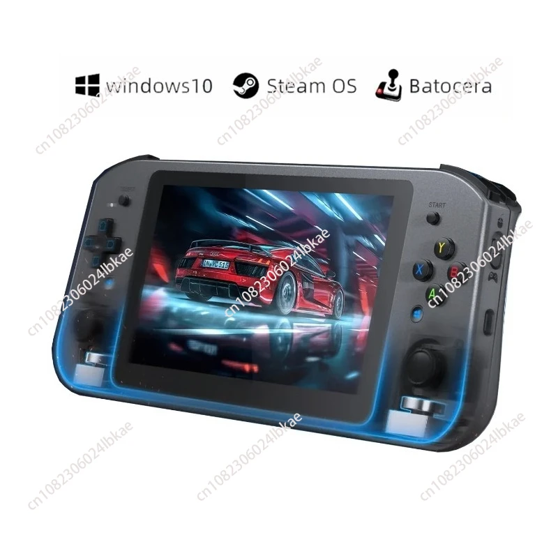 أفضل المبيعات WIN600 وحدة تحكم ألعاب محمولة كمبيوتر محمول صغير 5.94 بوصة مع نظام التشغيل البخاري Win10