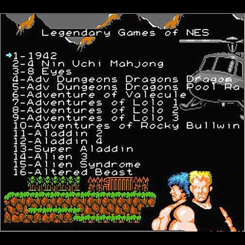 Najnowszy kaseton Legendary Games 509 w 1 do konsoli NES / FC, karta do gier wideo, 1024M bitów, układ pamięci Flash w użyciu, wersja z zapisem. — zdjęcie produktu 2