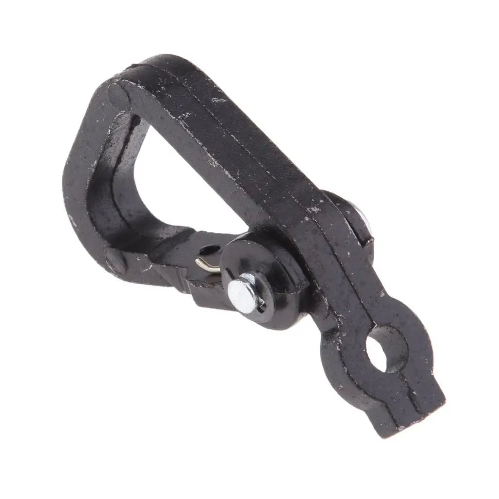 Spring Clip Snap Hook Aluminum Alloy Motorcycle Helmet Mount Universal Hanger for Motorcycle Repair Tools Kit