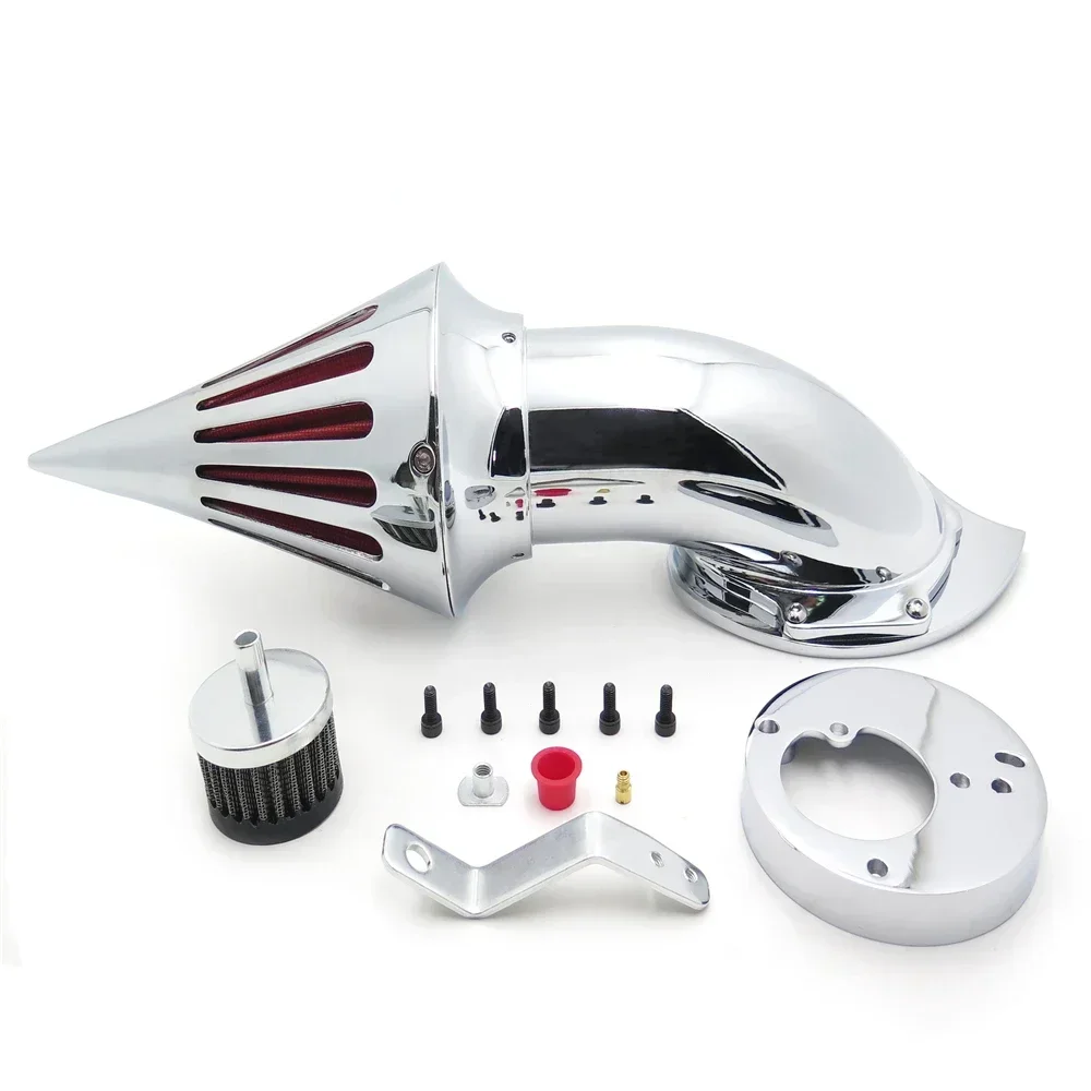 

Spike Air Cleaner Intake Filter Kit for Honda Vtx1300 Vtx 1300 1986-2019 All Years Chrome Aftermarket Motorcycle Parts