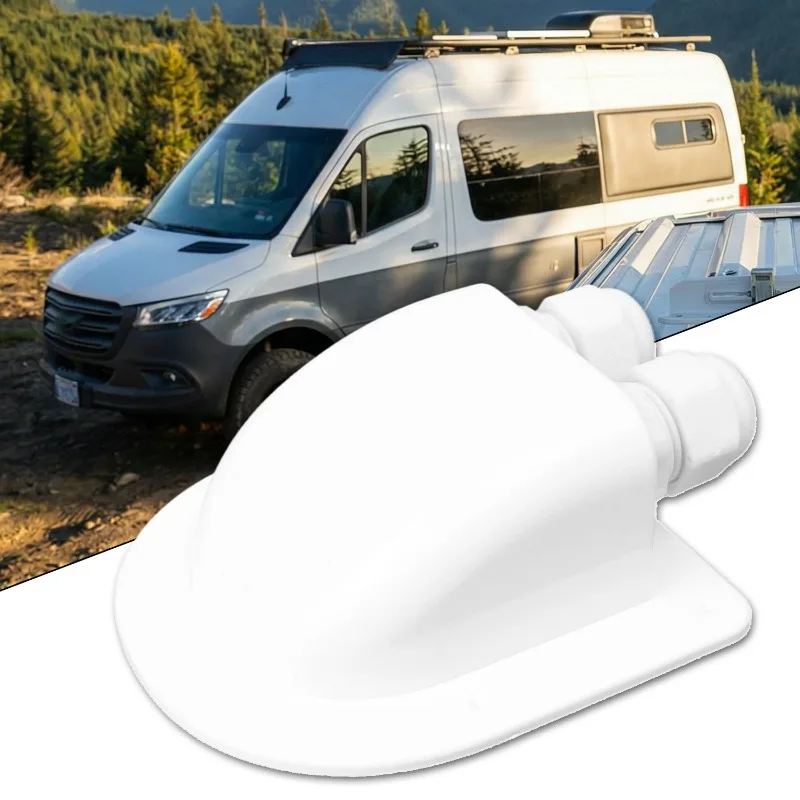 

Новый двойной проводной вводной сальник, солнечная панель, крыша, проводной ввод, сальник, кабель, дом на колесах, белый двойной отверстие, автоаксессуар для яхты