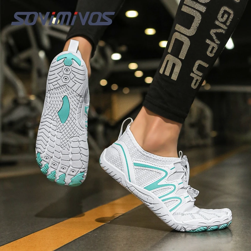

Дышащая уличная быстросохнущая обувь для плавания, летняя обувь для плавания, сетчатые кроссовки, мужская треккинговая обувь для пар, большие размеры 36-46