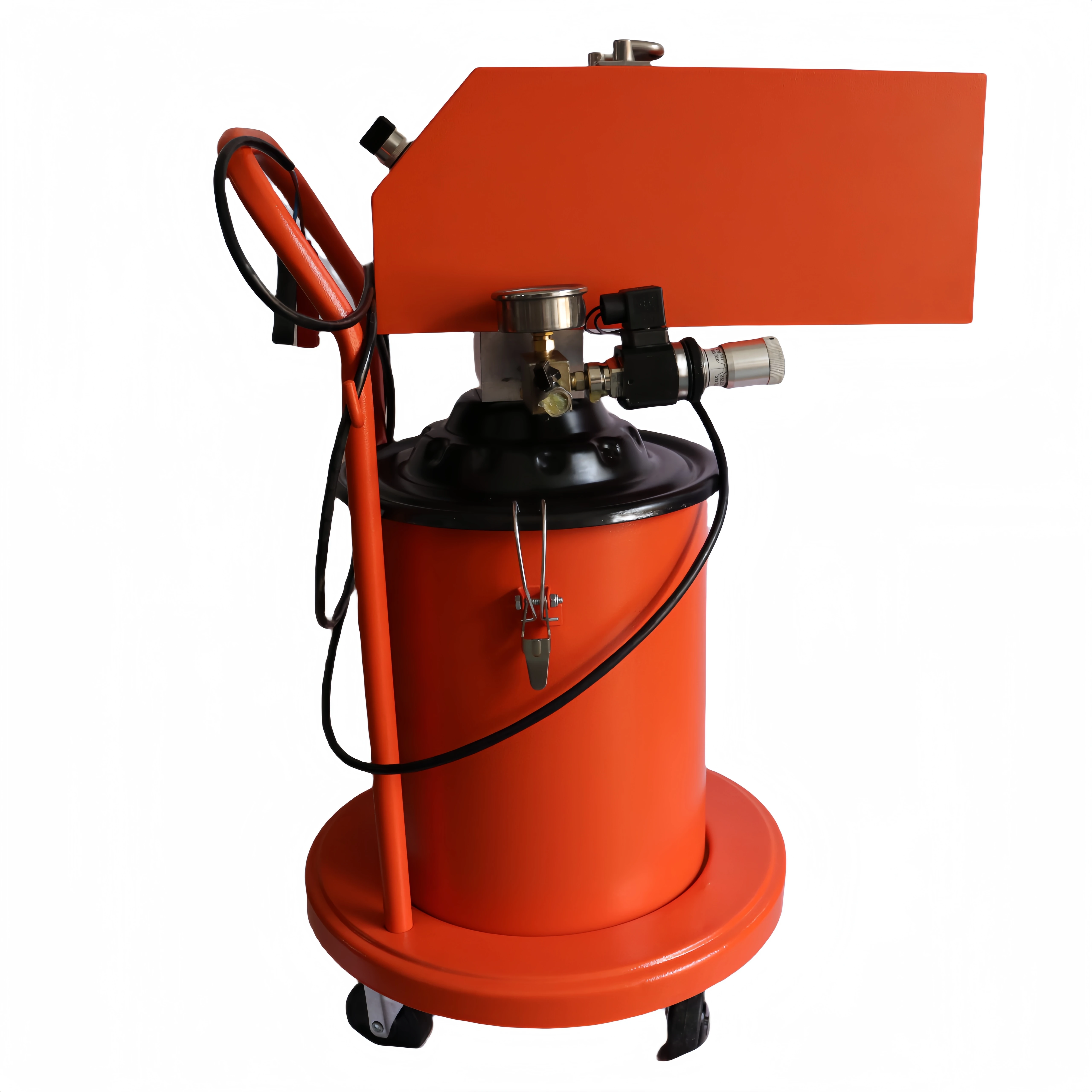 High Viscosity High Pressure Grease Filling Pump Electric Bucket Drum Barrel Pump For Mechanical Maintenance With Car