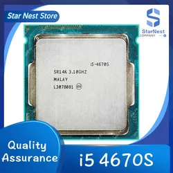 Core i5 4670S 3.1GHz 4-Core LGA 1150 cpu processor
