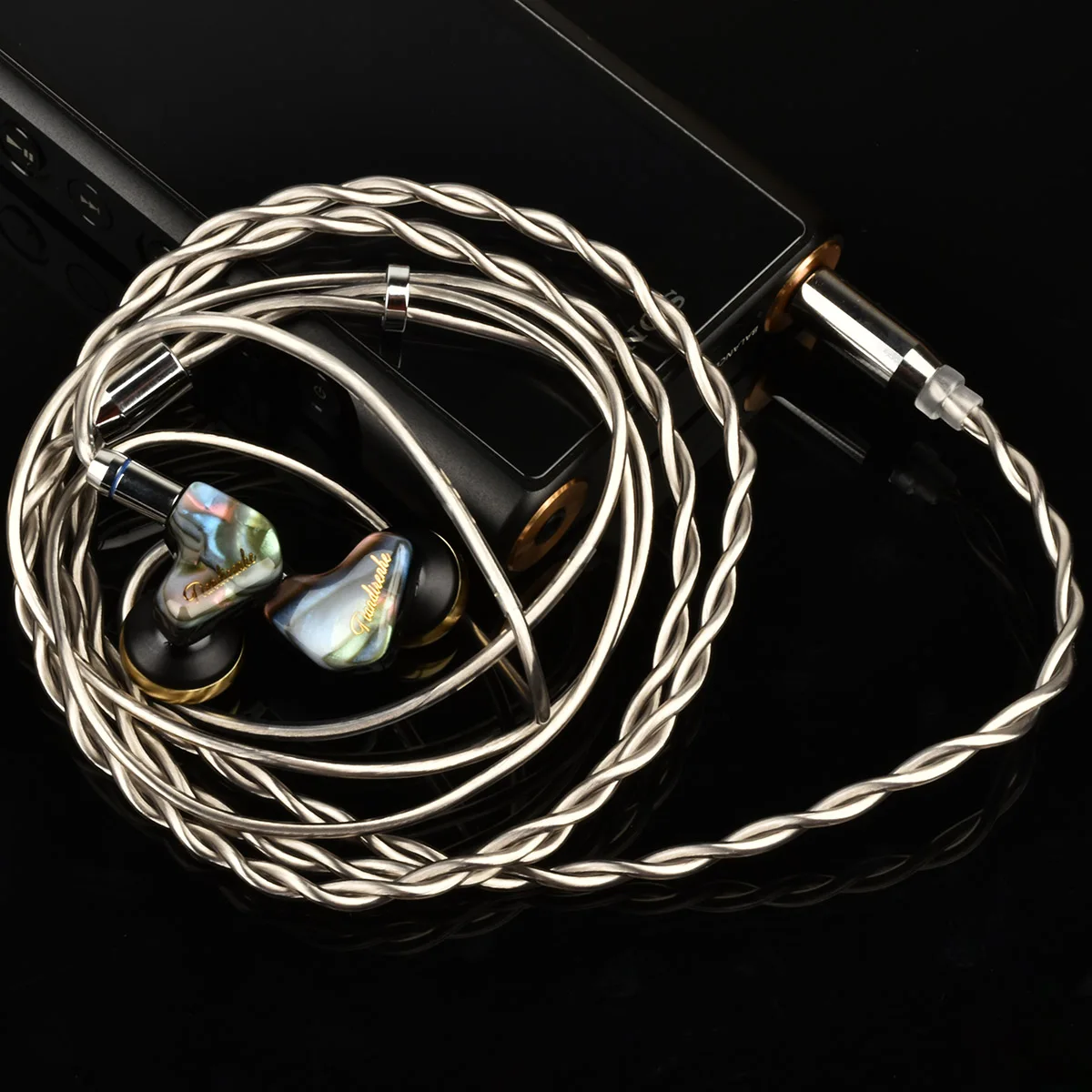 New TD21 0.78 2Pin 15mm Dynamic Driver HIFI In Ear Earphone Metal and resin framework Flat Head Earburd Headset earbud 3.5 4.4 images - 6