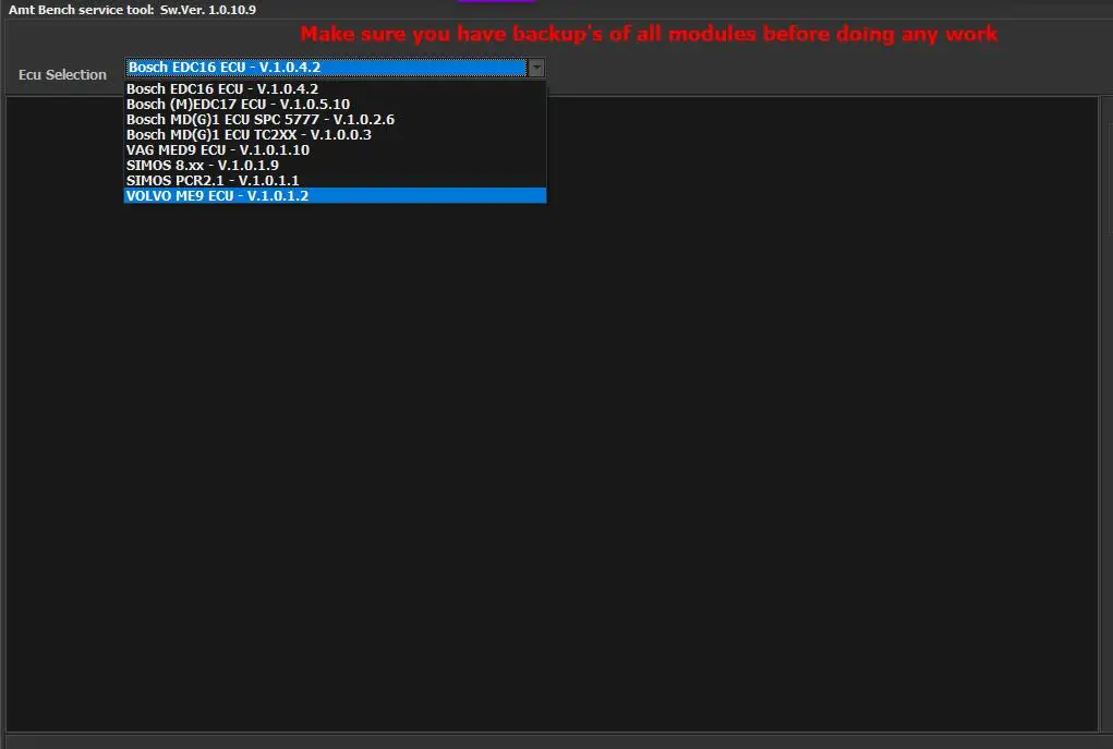 2022  ECU Reading and Writing Tool Support MG1 MD1 Protocl and MEDC17/MDG1/EDC16/MED9 Sw.Ver.1.0.10.9