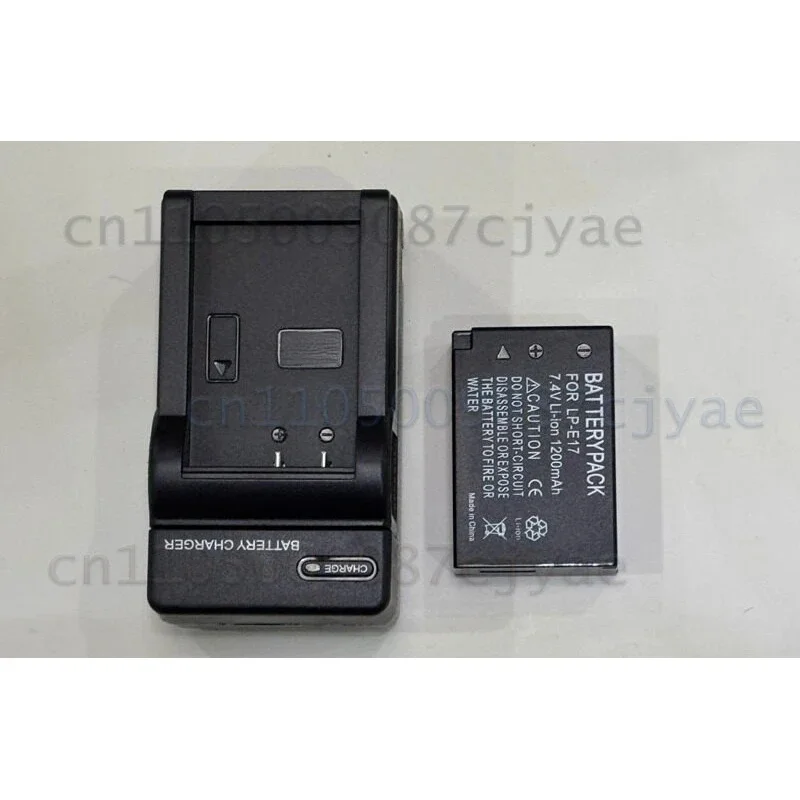 Long Lasting LP-E17 Battery With Charger Kit for Canon R50 R8 R1 M6 Mark II R10 200D Mark II RP Camera