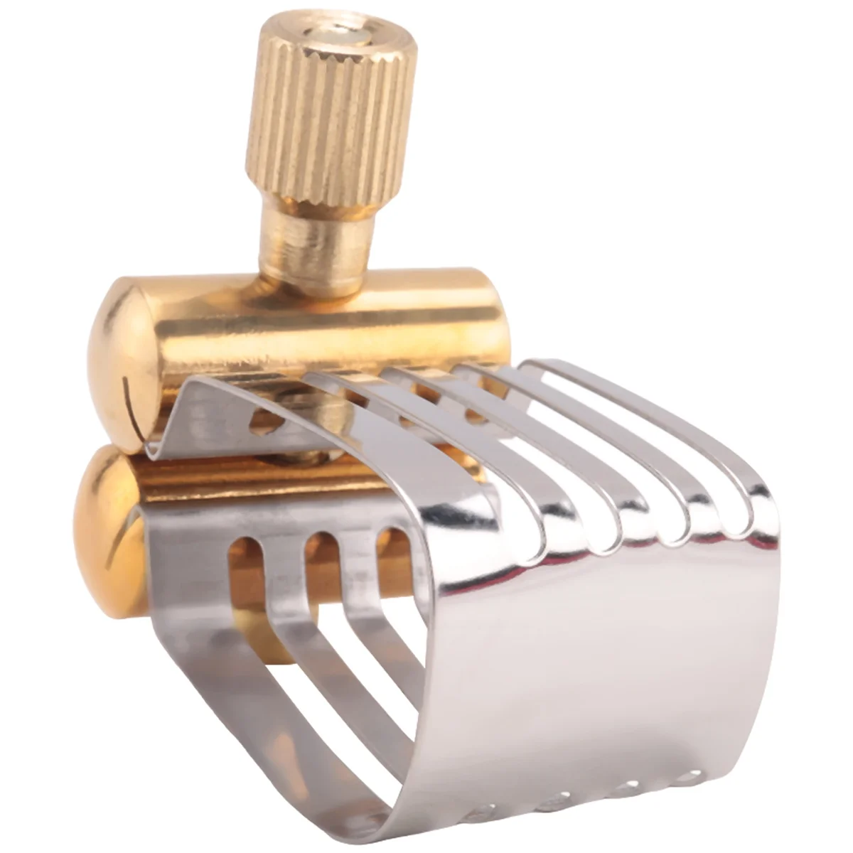 【قطرة السعر!】أداة مشبك الساكسفون الثلاثي قطعة الفم مشبك ربط ساكس مشبك للرأس جزء الساكسفون ساكس ربط