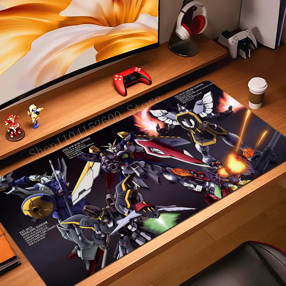 G-Gundam Wing  Mousepad Mouse Mat Desk Mat With Pad Gaming Accessories Prime Gaming XXL Keyboard Pad