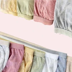 5 PCS Of Polyester Elastic Disposable Kids Youth Underwear Comfortable Dry Pure Color Antibacterial Triangle woman Pants