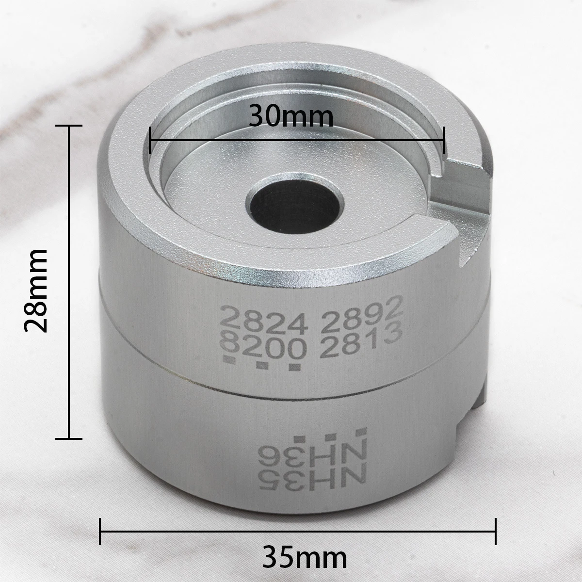 NH35 NH36 uchwyt do mechanizmu zegarka wspornik pasuje do NH35 NH36 2824 2892 8200 ruch Mod podstawa naprawa narzędzia montażowe