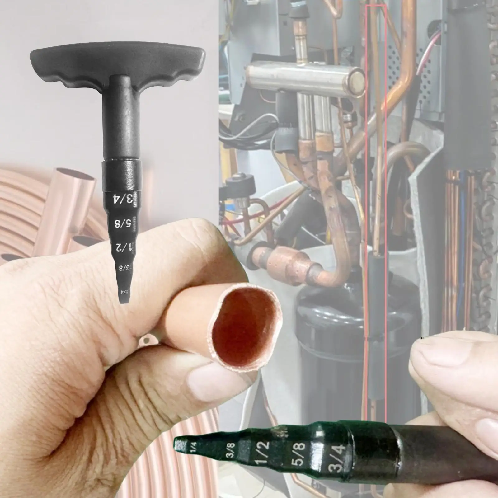 Pipe Deburring Tool Versatile Professional Multi Layer Calibration Reamer