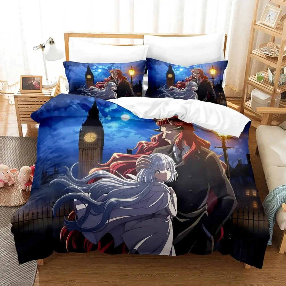 

Anime The Tale of the Outcasts Bedding Set Duvet Cover Bed Set Quilt Cover Pillowcase Comforter king Queen Size Boys Adult