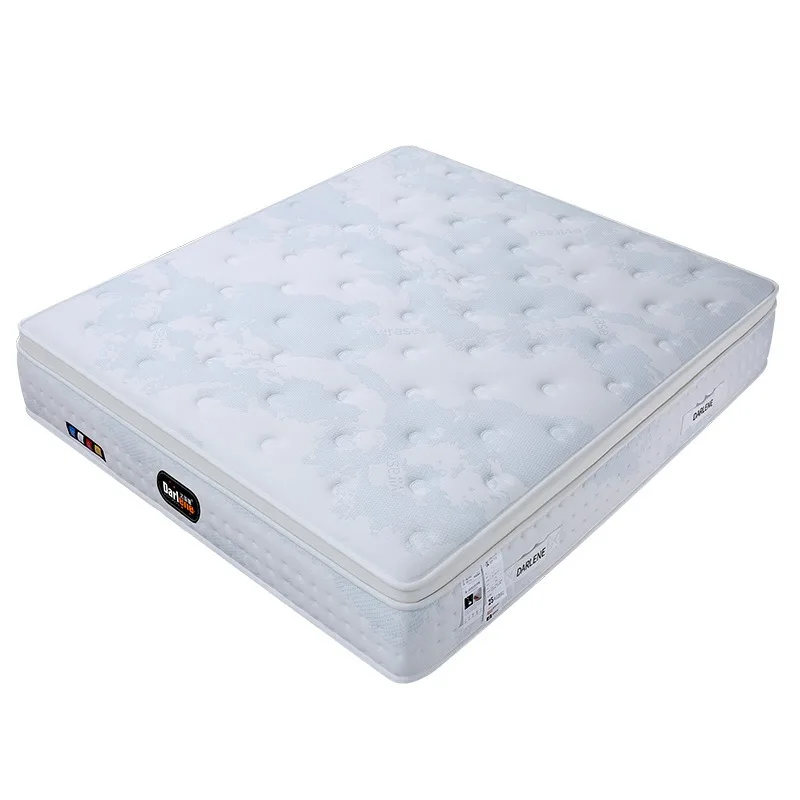 

Latex spring mattress cool cloth independent home bedroom silent sleep 1.8 meters waist protection