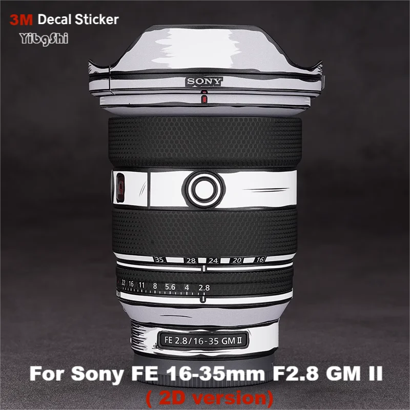 

Stylized Decal For Sony FE 16-35mm F2.8 GM2 GM II Camera Lens Sticker Vinyl Wrap Anti-Scratch Film FE 16-35 2.8 GMII SEL1635GM2