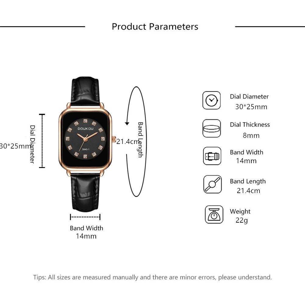 Moda simples strass mostrador quartzo couro pu relógio feminino