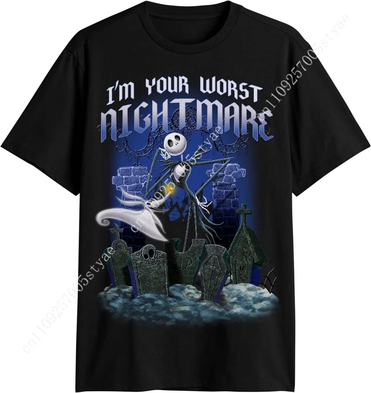 

The Nightmare Before Christmas Jack Worst Nightmare T-Shirt